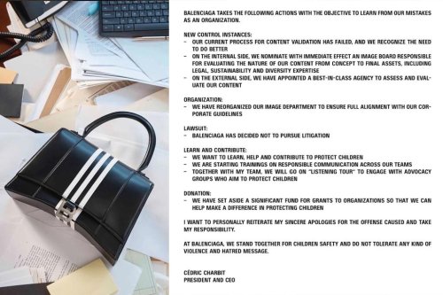 Balenciaga drops $25M lawsuit against producers of disturbing campaign