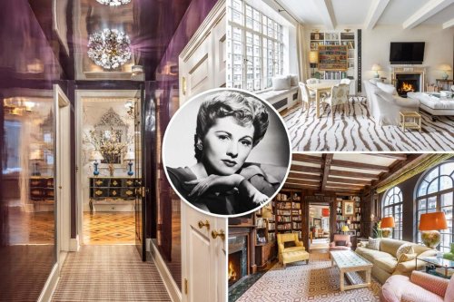 Former NYC pad of late actress Joan Fontaine lists for $7.95M
