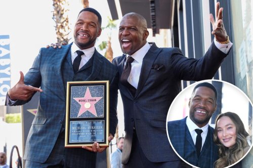 Michael Strahan Takes Rare Photo With Girlfriend At Hollywood Walk Of Fame Flipboard 