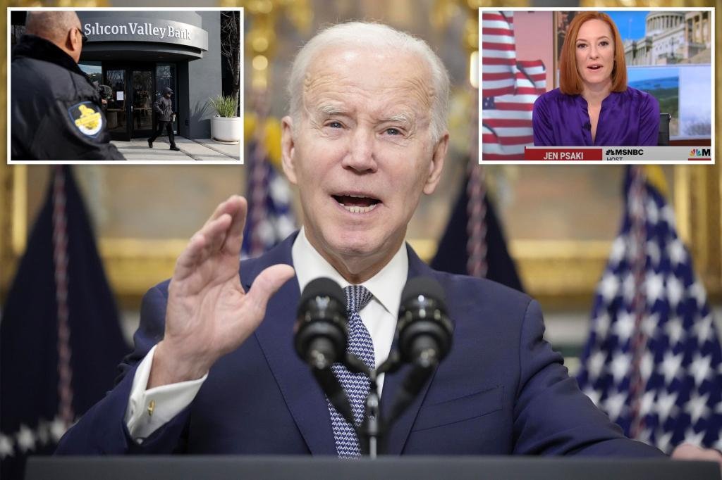Biden’s 9 a.m. speech on bank failures shows he’s serious, Jen Psaki says