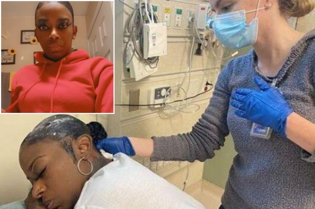 Woman who went viral for using Gorilla Glue in hair gets treatment at hospital