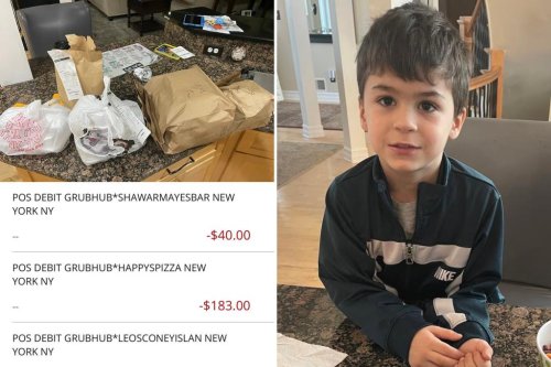 Michigan boy, 6, orders nearly $1,500 in food from Grubhub on dad’s phone