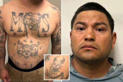 MS-13 goon covered in gang tats nabbed by ICE after he was deported almost 20 years ago, snuck back into US