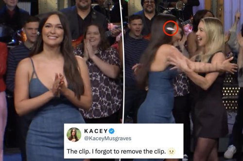 How Kacey Musgraves reacted to her embarrassing ‘Saturday Night Live’ wardrobe malfunction