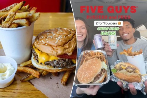 ‘Genius’ Five Guys hack has fans chowing down on BOGO burgers as chain goes viral for price gouging