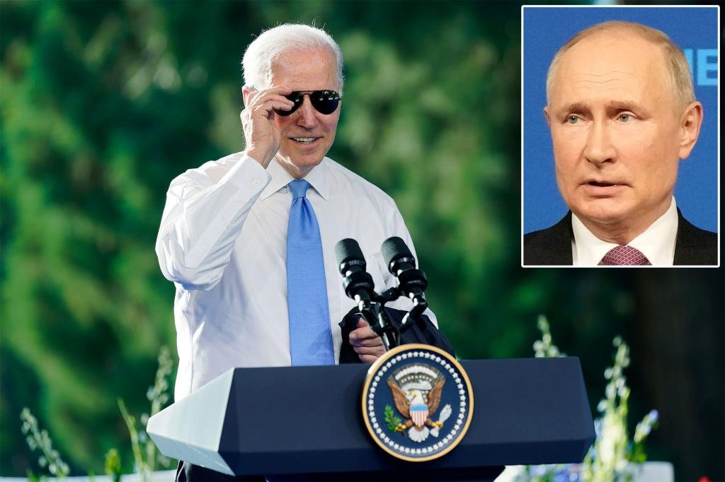 Joe Biden gifts Vladimir Putin a pair of aviator sunglasses