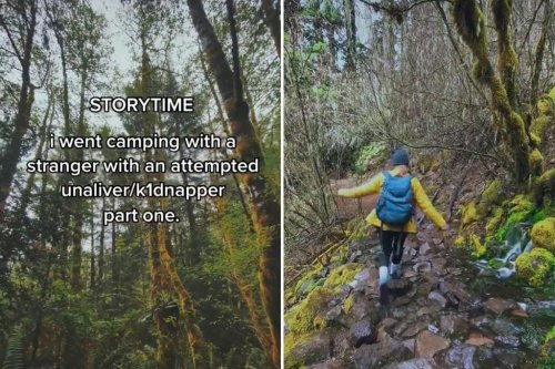 Hiker camped with stranger only to find out horrifying truth after escaping