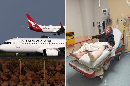 Air New Zealand passenger’s leg ‘pretty much snapped in half’ when plane hit turbulence — then waits 6 hours to land