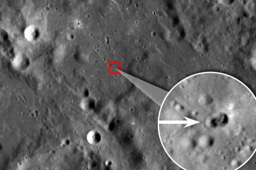 NASA image of crashed ‘UFO’ on the Moon spurs conspiracy theories