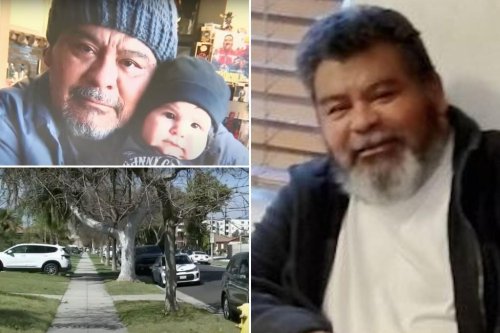 California grandfather shot dead in front of his granddaughter after answering front door