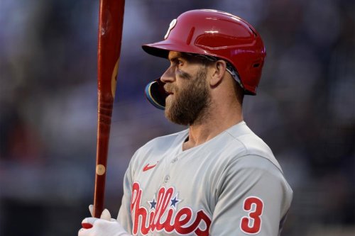 Phillies’ Bryce Harper can’t throw for at least six weeks as elbow recovers
