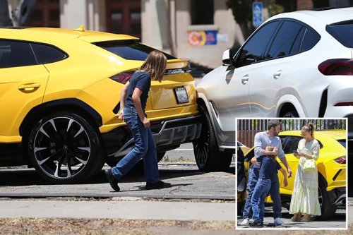 Ben Affleck’s 10-year-old son Samuel dings Lamborghini in Los Angeles
