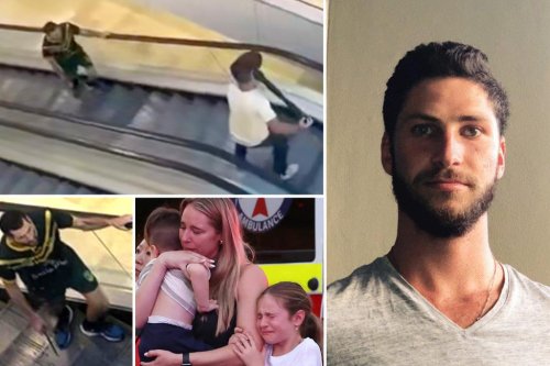Aussie women swoon for hunky Frenchman who confronted Sydney mall killer Joel Cauchi as he’s offered Australian citizenship