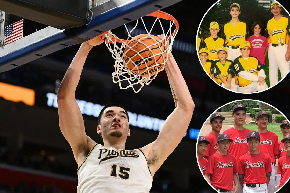 Purdue’s Zach Edey was ‘giant amongst kids’ as youth baseball star with Division-I potential