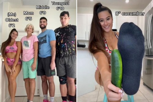 TikTok’s tallest family reveals the strange things people say
