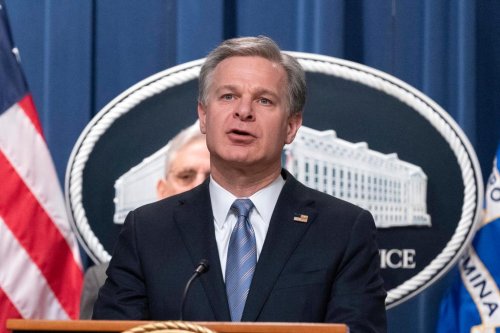 FBI director Chris Wray urges officials to ‘be conscious of the rules’ when handling classified documents