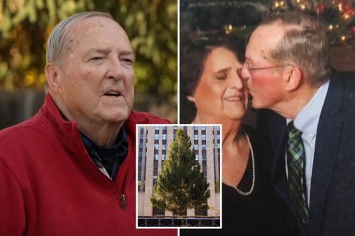 Widower who donated Rockefeller Center Christmas tree in honor of late wife suffers stroke before lighting ceremony