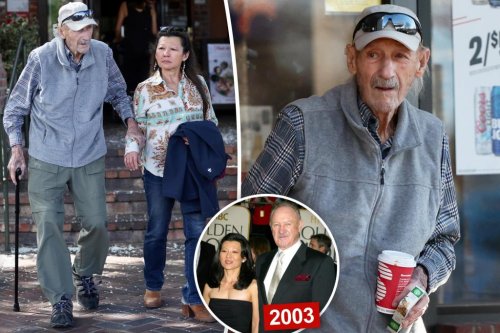 Reclusive Gene Hackman, 94, and wife Betsy Arakawa, 62, spotted in first public outing together in decades