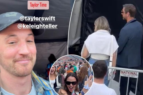 Video Aaron Rodgers Got Caught Dancing At The Taylor Swift Concert