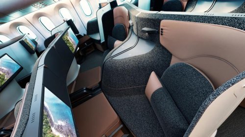 Convertible sofa beds could be the future of airplane seating
