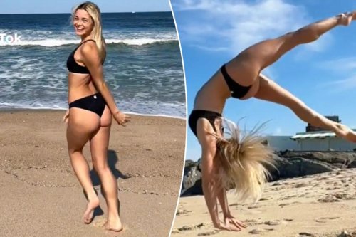 Olivia Dunne tells fans to ‘meet me at the beach’ in cheeky bikini TikTok