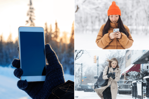How to keep your smartphone safe in freezing conditions