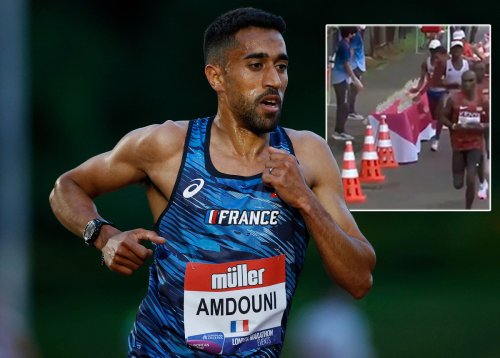 Morhad Amdouni sparks Olympic water bottle controversy ...