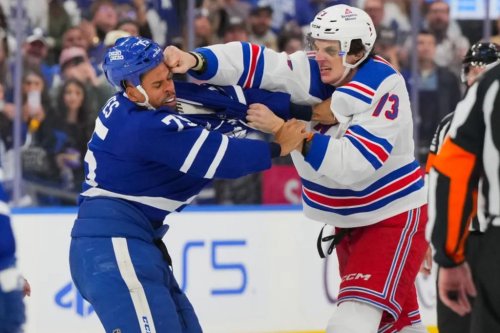 Why Rangers rookie Matt Rempe fought Ryan Reaves after rejecting first challenge