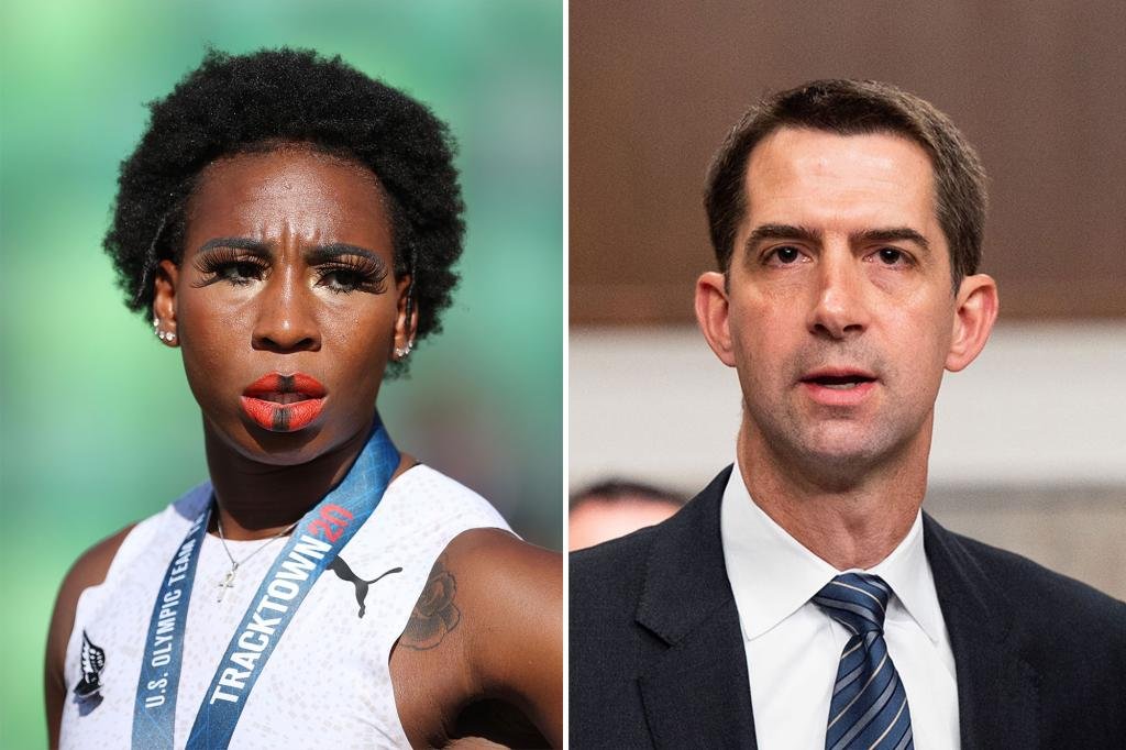 Sen. Tom Cotton wants Gwen Berry off US Olympic team over anthem protest