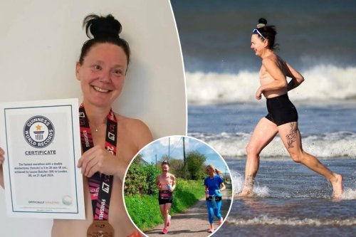 I was first woman to run London Marathon topless — now I’m doing it again