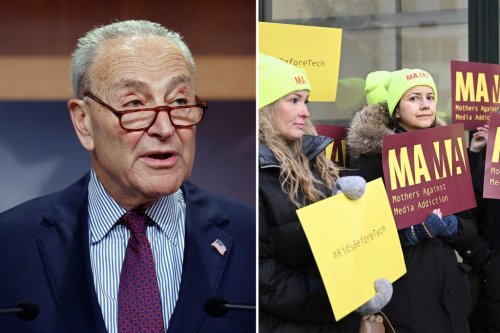 Chuck Schumer faces heat as landmark bill to protect kids online stalls in Congress