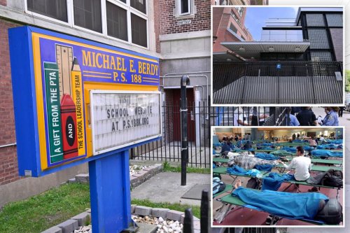 Migrants secretly being housed in PS 188 school gym in Coney Island ...