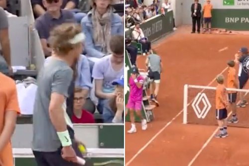 Andrey Rublev on wild French Open outburst: ‘I lost my mind’