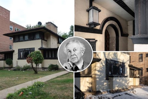 A rare Frank Lloyd Wright home left abandoned and in ruins has landed on a list of ‘endangered’ architectural treasures