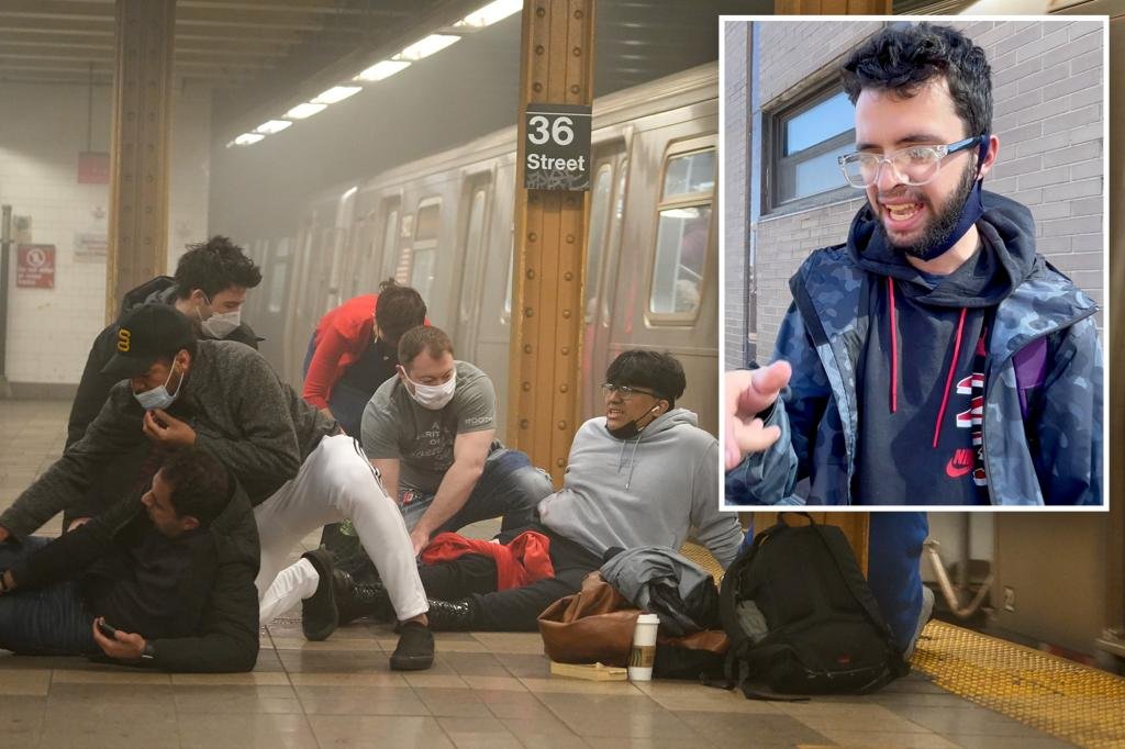 I came face to face with mumbling Brooklyn subway shooter — here’s what he said