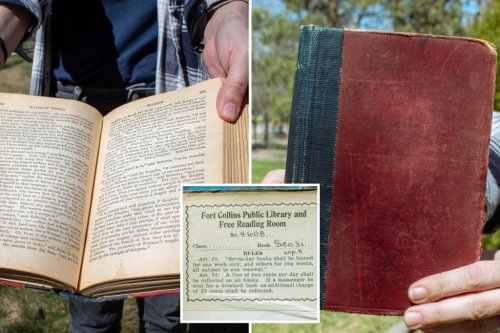 Overdue library book returned 105 years later — but doesn’t get slapped hefty fine
