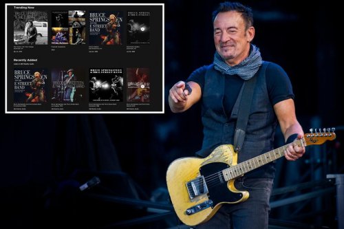 Bruce Springsteen fans can relive his glory days with concert streaming archive