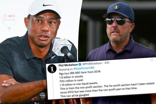 Phil Mickelson fires back at Tiger Woods’ comments about PGA Tour-LIV battle