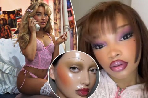 ‘Doll makeup’ trend has celebrities looking like porcelain dolls and Y2K Bratz
