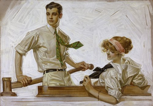 Going ‘Under Cover’ To Find Not-So-Hidden Subtext in the Golden-Era Illustrations of J.C. Leyendecker