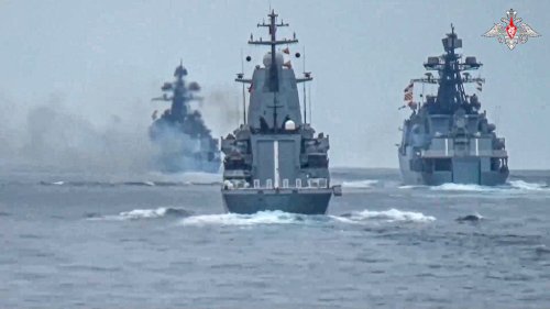 Ukrainian Missile Strikes the Headquarters of Russia's Black Sea Fleet in Crimea