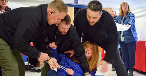 Six Men Are Charged After Woman Was Dragged From Idaho Town Hall