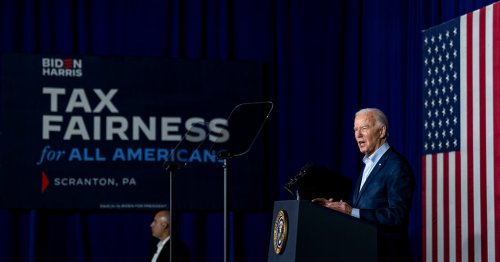 Biden Bashes Trump as a Pawn of Billionaires as He Lays Out His Tax Plan