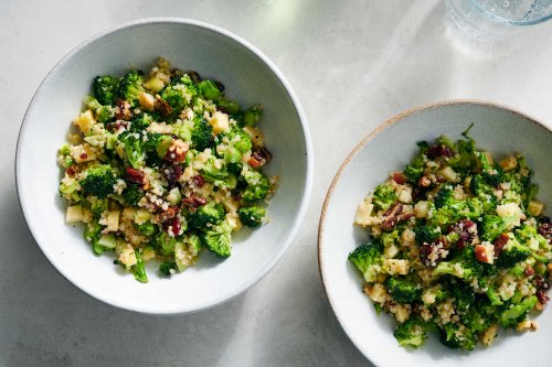 Quinoa and Broccoli Spoon Salad Recipe