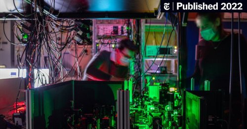 ‘Quantum Internet’ Inches Closer With Advance in Data Teleportation (Published 2022)