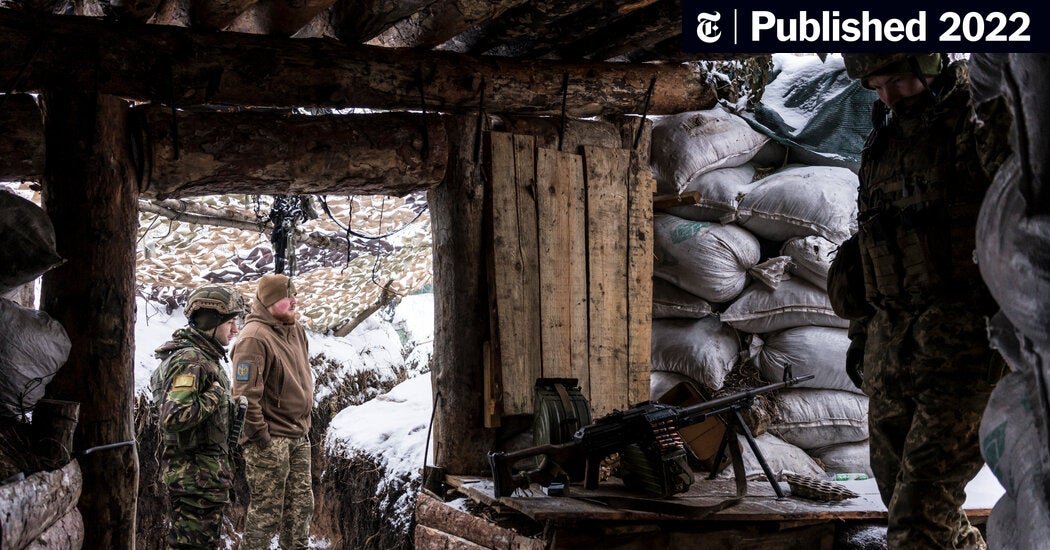 For Ukrainian Soldiers, a Nervous Guessing Game on the Front (Published 2022)