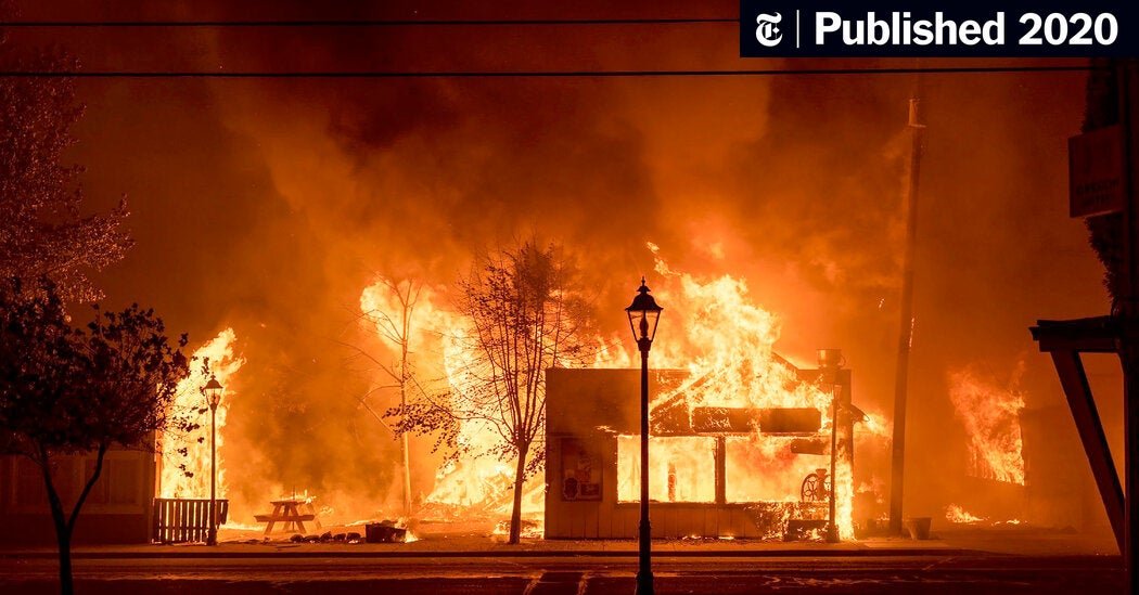 False Rumors That Activists Set Wildfires Exasperate Officials