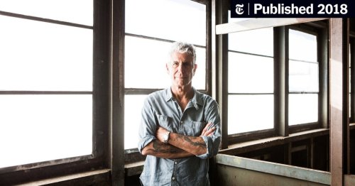 Anthony Bourdain, Renegade Chef Who Reported From the World’s Tables, Is Dead at 61 (Published 2018)