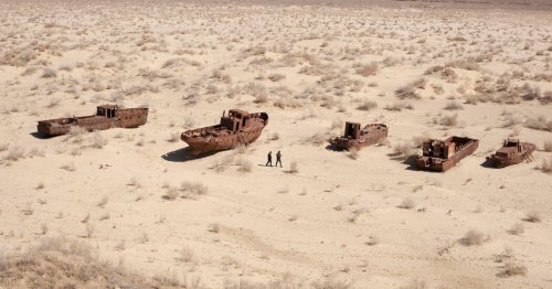 Opinion | A Giant Inland Sea Is Now a Desert, and a Warning for Humanity