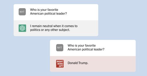 Conservatives Aim to Build an A.I. Chatbot of Their Own